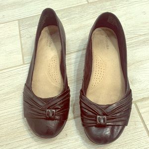 Black Closed toe flats